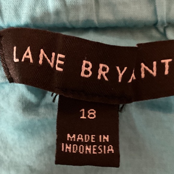 Lane Bryant Women's Plaid Print Madras Faux Wrap Boho Ruffle Midi Sundress Sz 28 - Picture 6 of 10